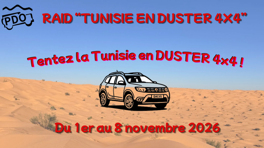Raid "Tunisie en Duster 4x4"